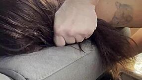 big titty milf hooker mckenzie gold orgasms hard from customer's doggystyle pounding outdoors