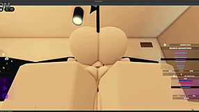 dxrk's futanari big ass tits monster cock pounds relentlessly in v2