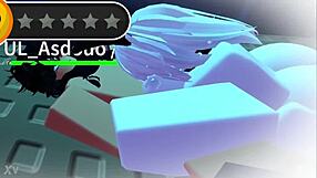 Roblox slut's big ass and tits keep craving more rough pounding sex