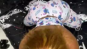 Stepsister invites homemade POV creampie with big cock daddy!