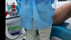 Dentist appointment ends with huge cock deep in my eager mouth