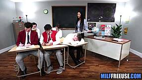 ebony teacher gets used free like student sex toy