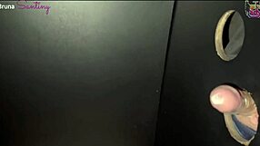 corno watches puta wife suck monster cocks at gloryhole