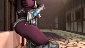 giantess swallows him whole in massive anal vore with intense sounds