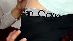 i'm so horny begging stepfather for facial cumshot from his monster cock