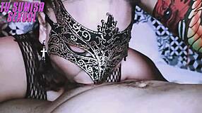 Gagging on stepdad's cock deepthroat blowjob 10 minutes straight 😩💦