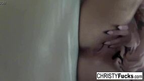 Wow Sexy Christy Mack Bathes In Makeup Room BTS Action!