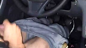 i'm young wife took app car blew driver got milky tits !!