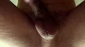 Male squirts huge orgasm gushing from giant dildo ass fucking