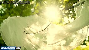 kenna james fingers ana foxxx in hot cosplay scene