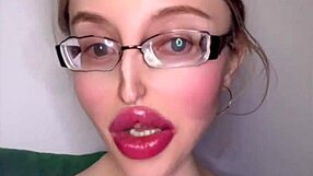 part 1 russian girl shares her story with thick accent and glasses