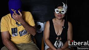 real swinger wife interviews glory hole for juicy pussy