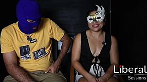 real swinger wife interviews glory hole for juicy pussy