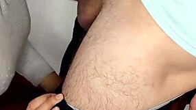 i'm so horny begging stepfather for facial cumshot from his monster cock