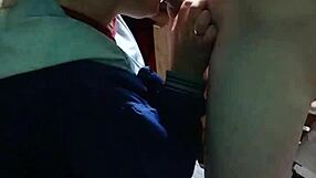 Damn, suck it rich then bend over for doggystyle pounding in those emo thong panties!