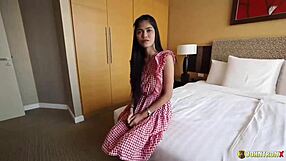 Johntronx's Hot Thai Girlfriend Fucked Deep Cowgirl Creampie Doggystyle Pov!