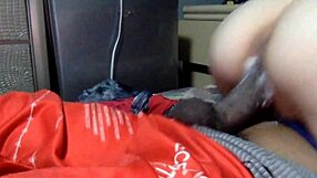 Stepdad Catches Horny Stepdaughter Watching Porn Then Makes Her Ride Big Black Cock Raw