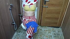 Hindi Teen Stepson Sneaks Up on Stepmom Changing for Dirty Fun