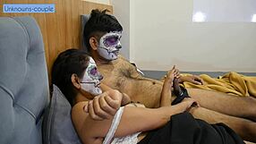 desi housewife moans for husband's monster cock in passionate pussy ride!