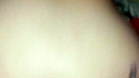 Squirting tattooed slut screams taking huge BBC doggystyle bent over