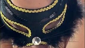 neighbor unloads thick cumshot facial and mouth blast after milf's deep blowjob handjob