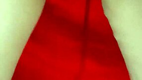 gretala stands tall pissing in steamy balloon fetish display