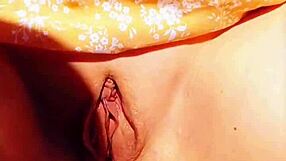 Watch this mature wife spread her huge wet pussy lips wide open!