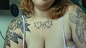 ugh chubby milf huge saggy tits smokin right on ur face damn...