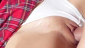 stepdaughter gets intense daddy attention on sofa