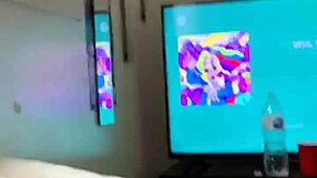 candid snow white sandra bends over for deep blowjob and messy facial cumshot on jp