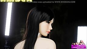 Tease your desires with amber's 163 cm silicone fuck doll ready for deep play