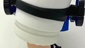 i'm feeling every throb from this fleshlight robot toy demo... so intense