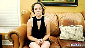 Busty blonde nikki p sucks cock then gets bent over banged hard by group