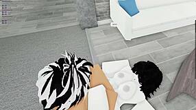 Virgin slut groped bent over doggystyle by monster cock creampie rough.