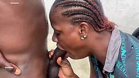 MY BABY MAMA SUCKS DICK AND FUCKS HARD OUTSIDE!