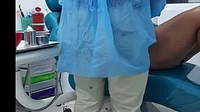 Dentist appointment ends with huge cock deep in my eager mouth