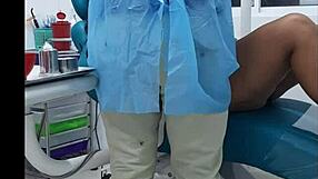 Dentist appointment ends with huge cock deep in my eager mouth