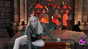 my heart races watching this shemale goth madness