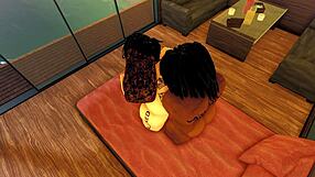 Friend's Girlfriend Sneaks Over and Cheats with My Big Black Cock Like a Total Slut!