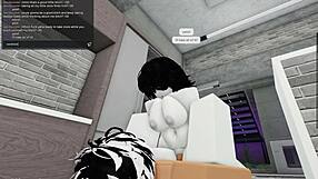 Virgin slut groped bent over doggystyle by monster cock creampie rough.