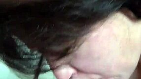 Wife Swallows Massive Load After Skillful Deep Blowjob