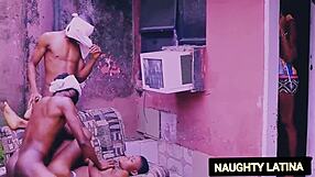 hot latina amateurs fuck me hard till double pussy creampie!