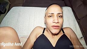 the skinny tattooed brunette with natural tits had to give up her tight ass to her friend's huge cock for intense interracial gaping sex