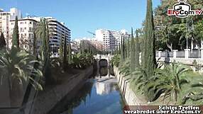 Hey, check out this German tourist getting fucked at Ballermann Mallorca! 🔥🍑