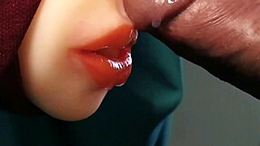 i give the hottest deep wet blowjob to this massive cock