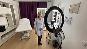 Rita Fox and Sugarnadya tease shaved pussies in kinky lesbian toy play