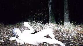 French slave bound in forest gets whipped then indoor truie dressage humiliation