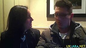 classy stockings milf deep sucks massive rod in heels