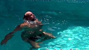 euro teen pussy takes senior's cock spooning deep