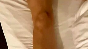 wife mutual masturbates fingering wet pussy to orgasm in hotel